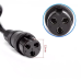 Штекер GX16 з кабелем, 3 pin