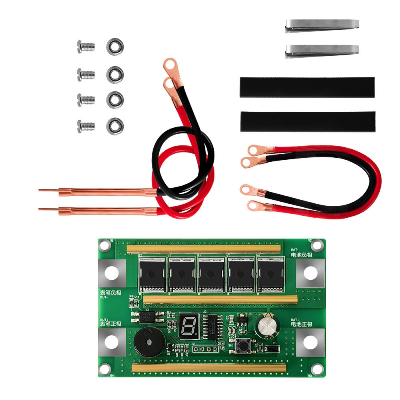 Портативний апарат для точкового зварювання акумуляторів, нікелевої стрічки 7-16В