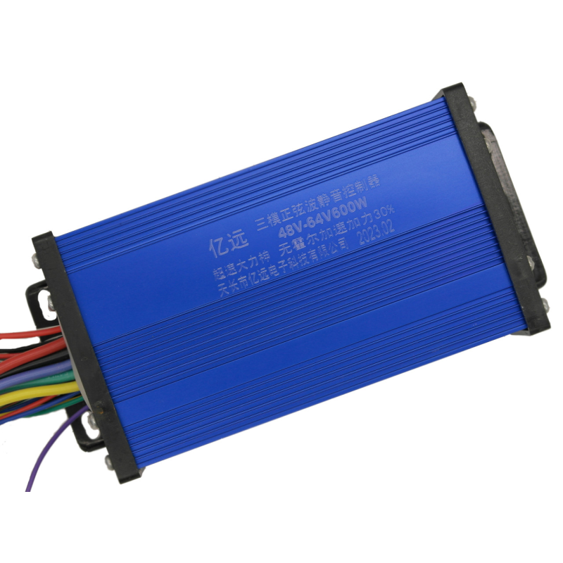 Контролер для мотор-колеса синусній 48V-64V 600W