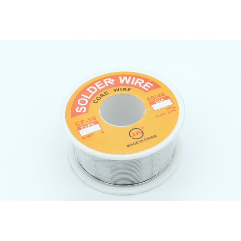 Припій 60-30 олов“яно-свинцевим сердечником з каніфоллю  1 мм