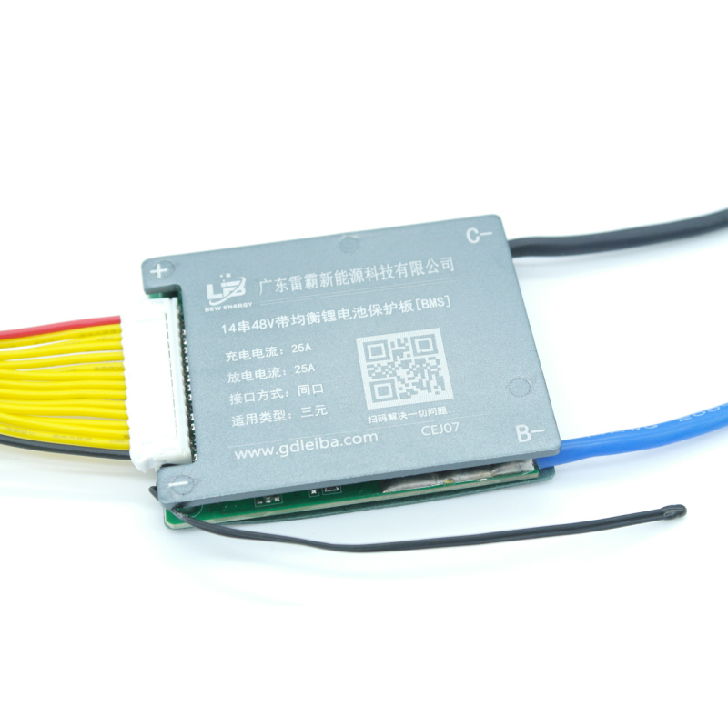 Leiba BMS 14S Li-ion  25А з балансуванням, симетрична