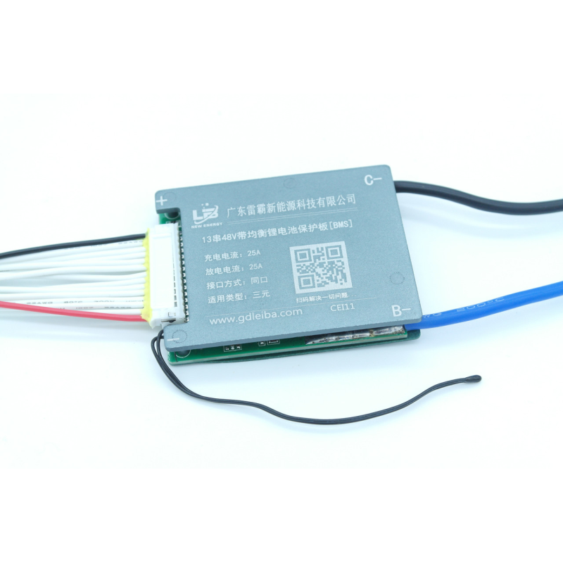 Leiba BMS 13S Li-ion 48V 25А  симетрична з балансуванням