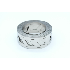 Нікельована стрічка 18650 2P Коса під холдер - 0.15х25.5х19.5мм  10м