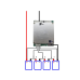 BMS 4S 100А 14.6V LiFePO4 симетрична