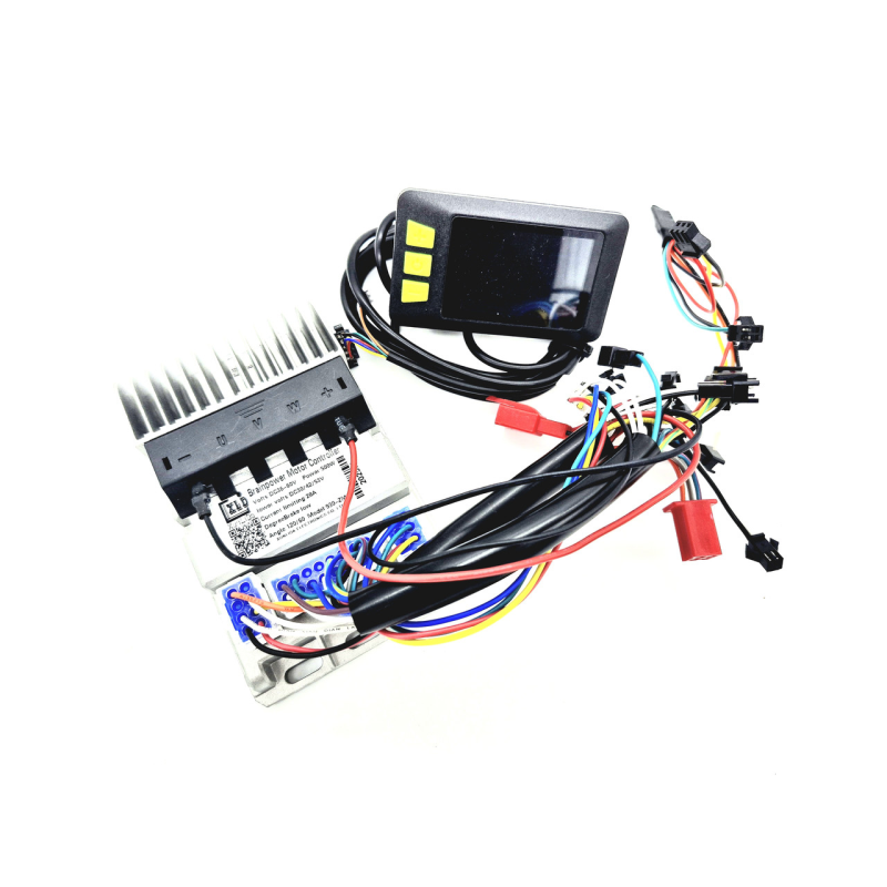 Синусний контроллер для електровелосипеда з дисплеєм 36-60V 350-500W 28A  930-ZM + LCD