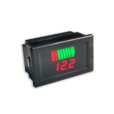 Індикатор рівня заряду  вологозахищений 12-72В