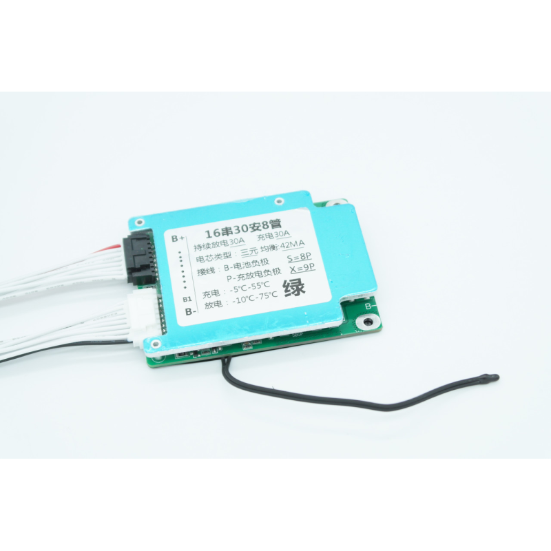 BMS 16S Li-ion 60V 30А симетрична з балансуванням