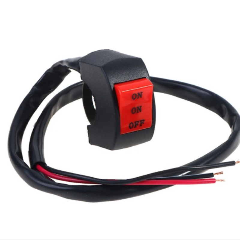 Універсальна кнопка включення на кермо 22 ММ (з хомутом)