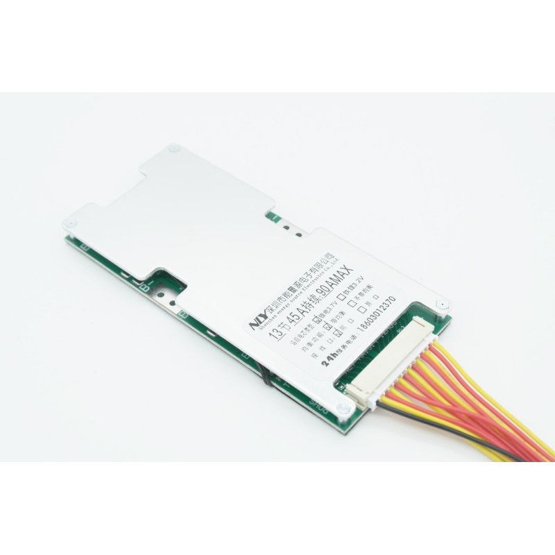 BMS 13S Li-ion 48V 90А з балансуванням, симетрична BMS 13S Li-ion 48V 90А з балансуванням, симетрична