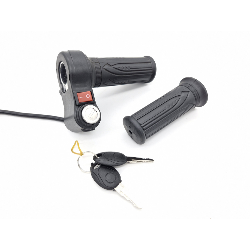 Універсальна ручка газу із замком та кнопрою вмикання Універсальна ручка газу із замком та кнопрою вмикання