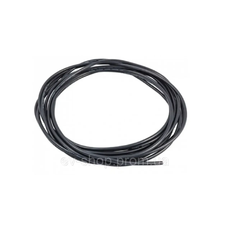 Силіконовий провід AWG 20, чорний 1метр