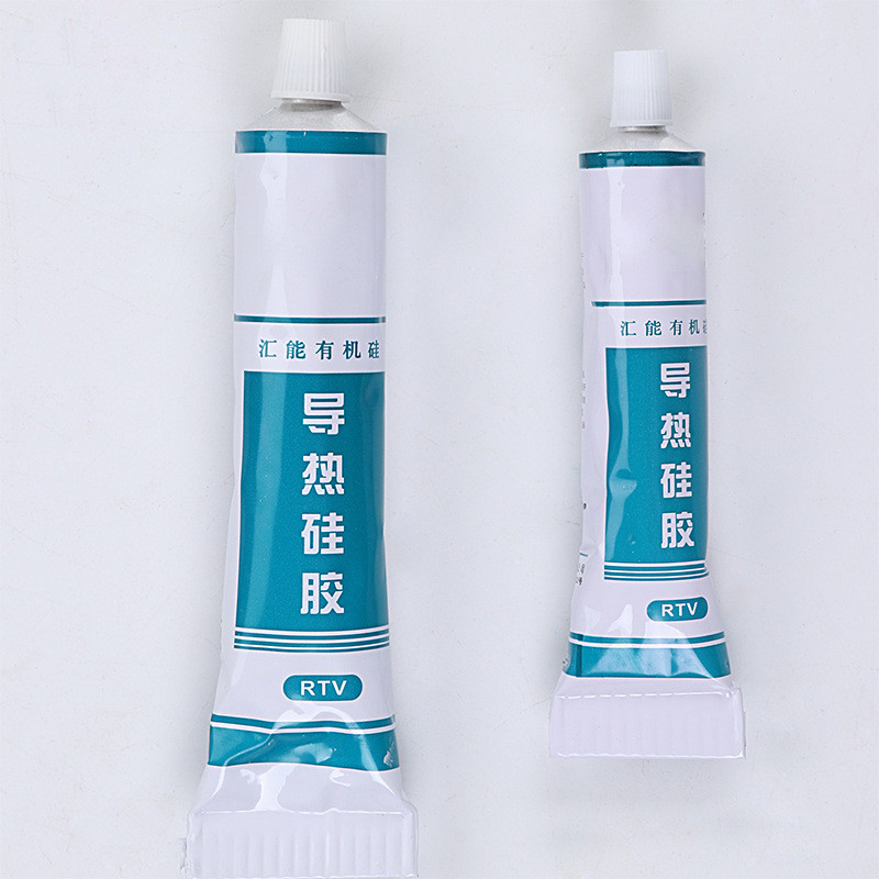 Теплопровідний клей герметик на основі силікону 145г RTV