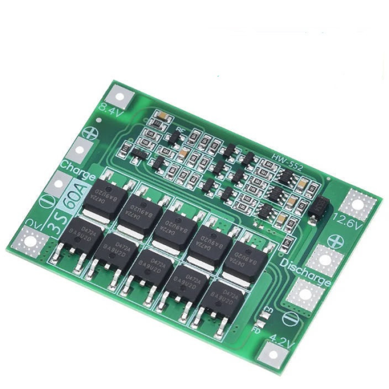 BMS 3S 12.6v 60A   не семитрична