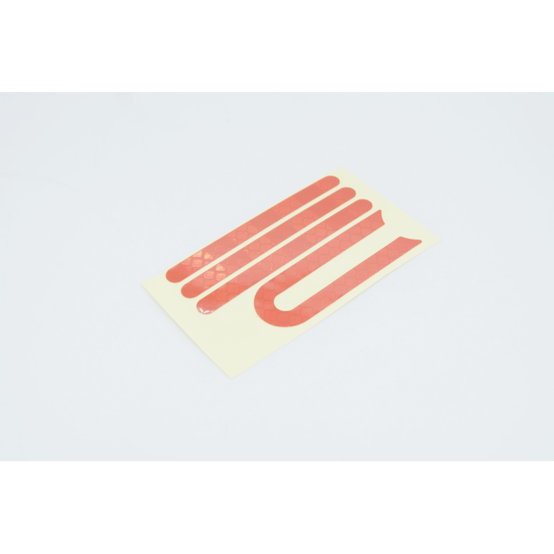 Світловідбиваюча наклейка червона для електросамоката Xiaomi Mi M365 Світловідбиваюча наклейка червона для електросамоката Xiaomi Mi M365