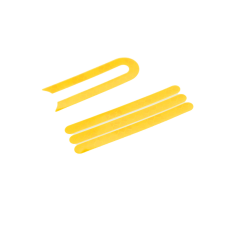 Світловідбиваюча наклейка жовта для електросамоката Xiaomi Mi M365